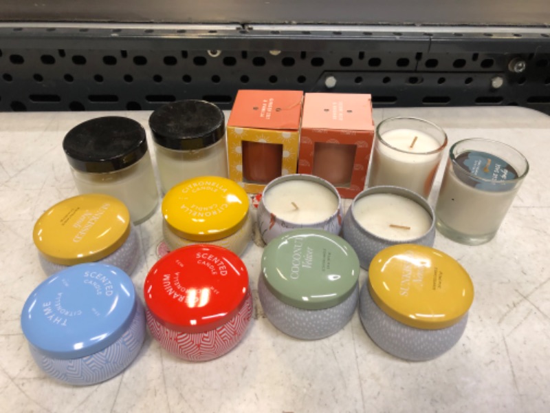 Photo 1 of Assorted of Mini Scented Candles 