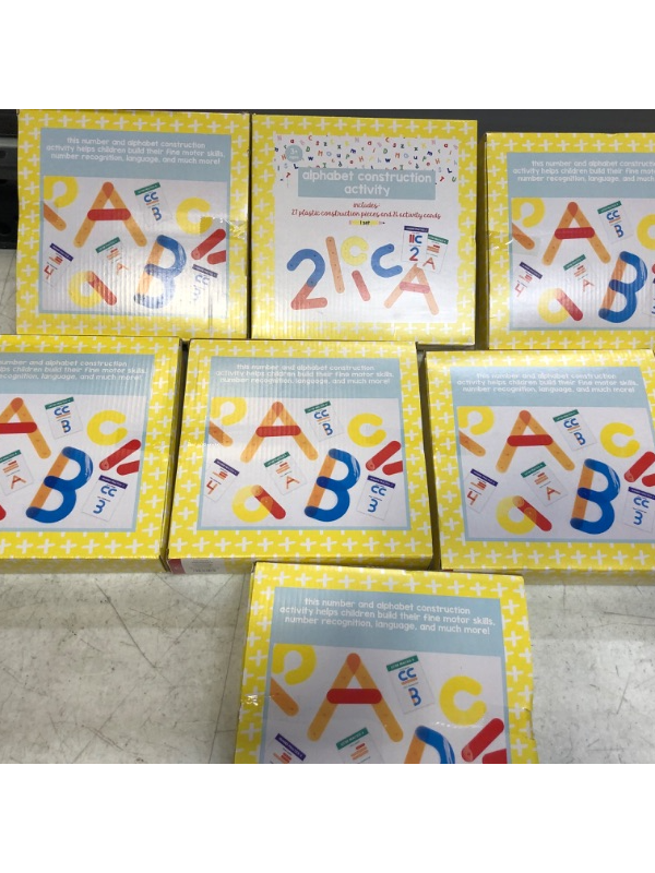 Photo 1 of Alphabet Construction Activity for Kids