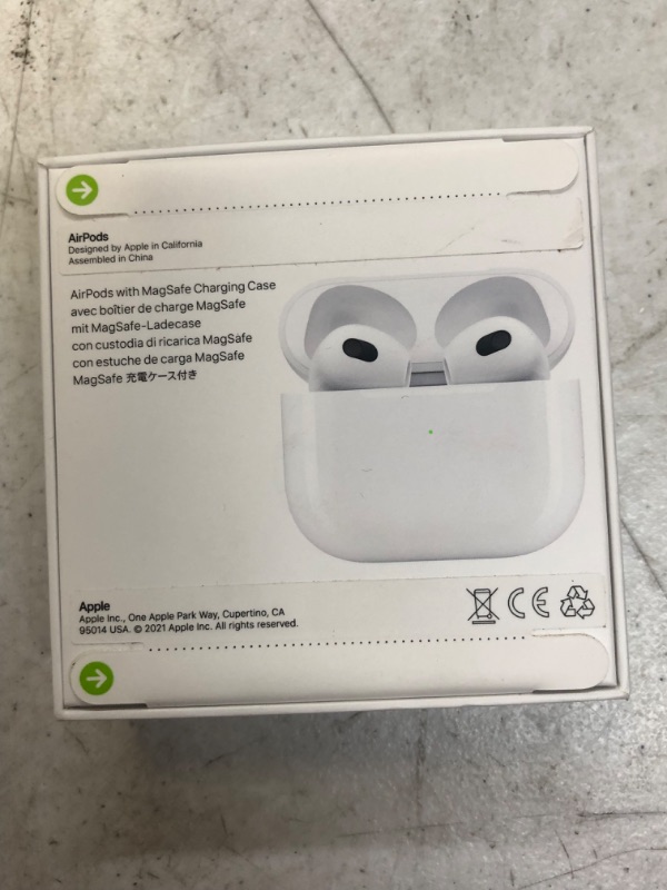 Photo 2 of Apple AirPods (3rd Generation) with MagSafe Charging Case---factory sealed