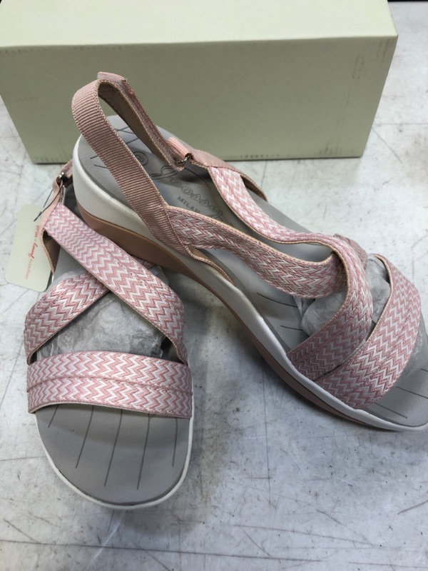 Photo 3 of  jeosse  wommen 860 espadrille sandals pink milan size 8