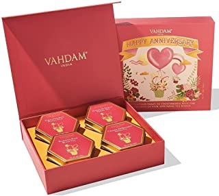 Photo 1 of Anniversary Tea Gift For Women & Men, OPRAH'S FAVORITE BRAND - 4 TEAS, 100 SERVINGS - Award Winning Anniversary Gift for Couple
