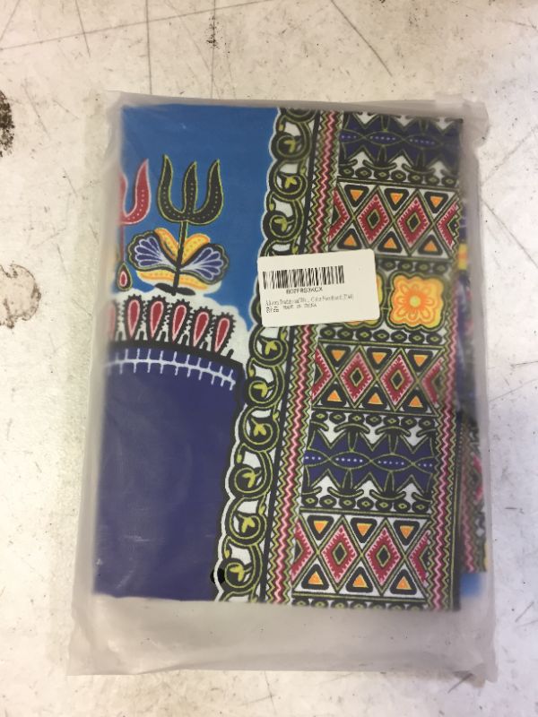 Photo 2 of African Traditional Wax Print Head wrap Scarf, Women Multi-Color Headband (TJ44)
