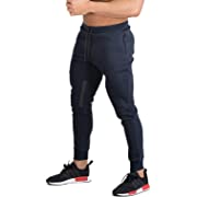 Photo 1 of B Mens Jogger Sweatpant, Tapered Athletic Jogger Slim Fit Track Gym Pant Men with Zipper Pocket LARGE/ 31" INSEAM
