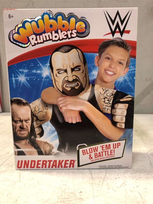 Photo 2 of Wubble Rumblers WWE Undertaker-factory sealed