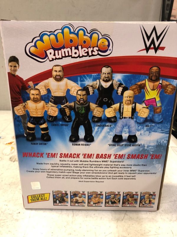 Photo 4 of Wubble Rumblers WWE Randy Orton-factory sealed