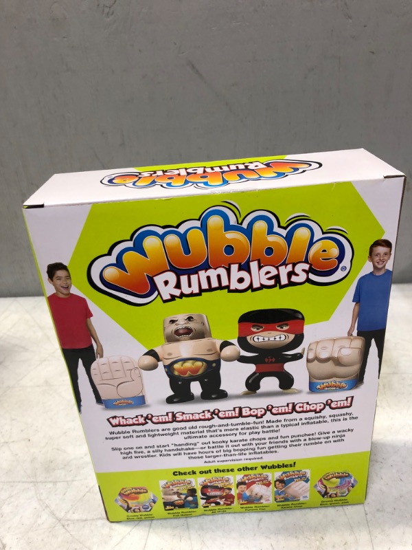 Photo 4 of Wubble Rumblers Wrestler---factory sealed
