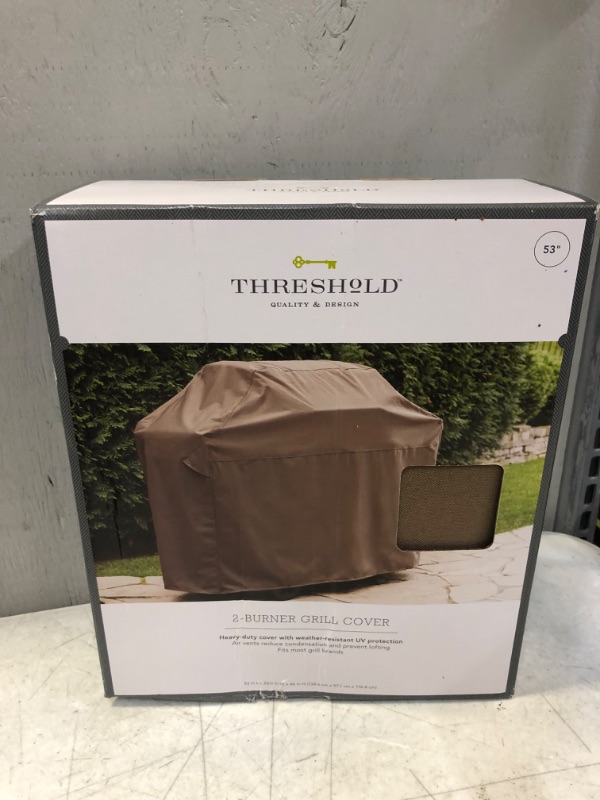 Photo 3 of 53" Grill Cover - Tan - Threshold