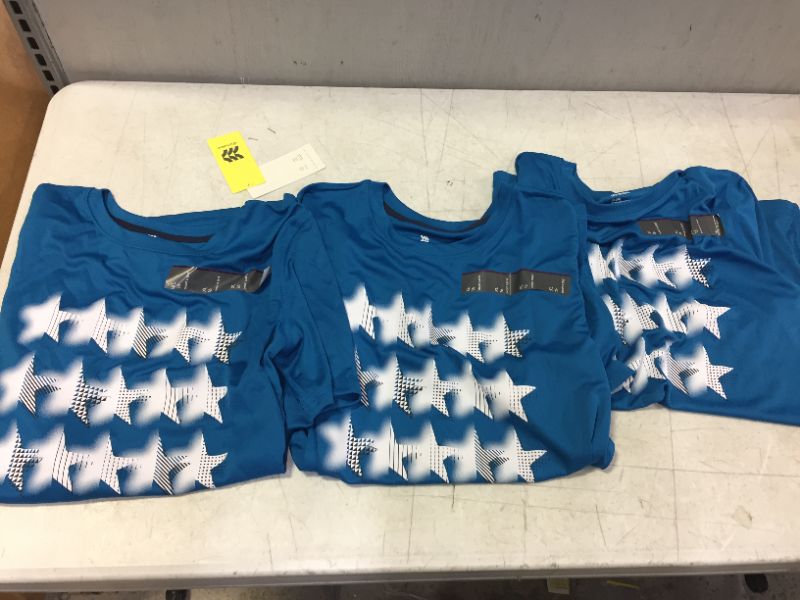 Photo 2 of Boys' Short Sleeve Stars Graphic T-Shirt - All in Motion™ 3PCS XS & MEDIUM (1)