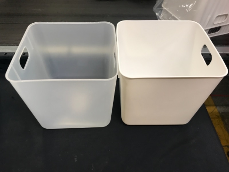 Photo 1 of 2 Plastic Containers