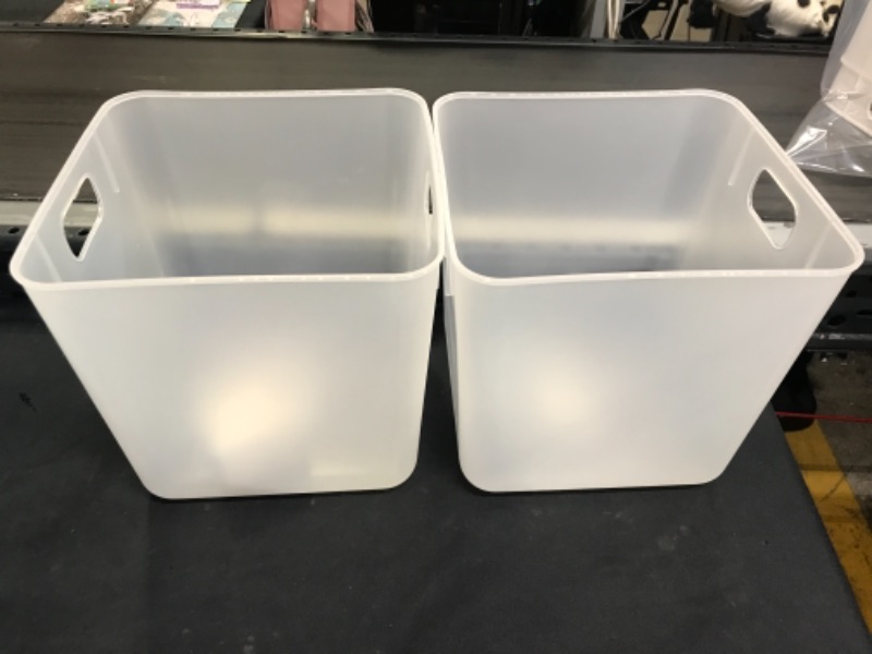 Photo 1 of 2 Plastic Containers