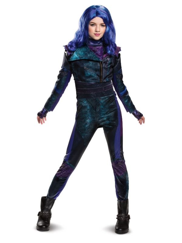 Photo 1 of Deluxe Descendants 3 Girls Mal Costume size large 