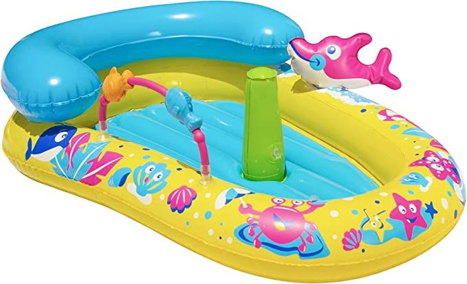 Photo 1 of BANZAI Jr. Splash Discovery Activity Center Water Play Set - 9-24 Months
