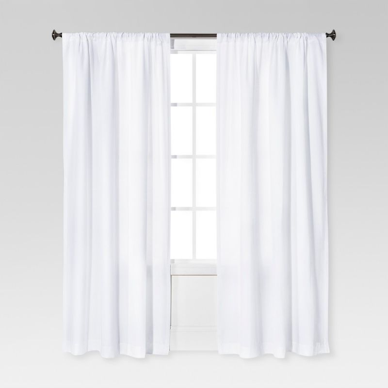 Photo 1 of 1pc 54"x84" Light Filtering Farrah Window Curtain Panel - Threshold™
