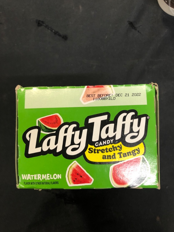 Photo 3 of Wonka Laffy Taffy Watermelon 1.5 oz ( pack of 24 ) EXP DEC 21/22
