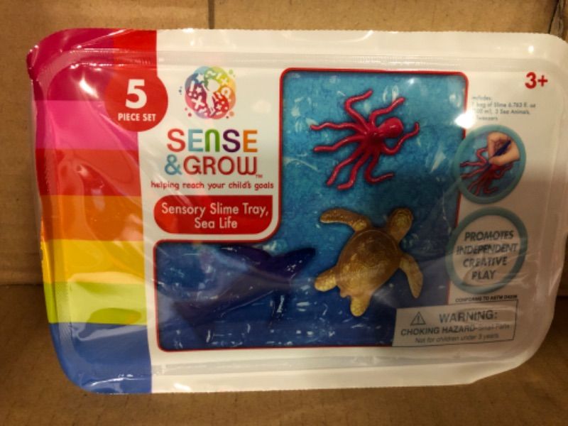 Photo 3 of 2 pack Set Sense & Grow Simulation Farm/Seal  Animal Life Kit Educational Toys for Kids 3+Older 
