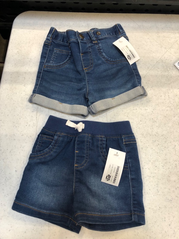 Photo 1 of 2PC LOT, BABY SHORTS 12M
