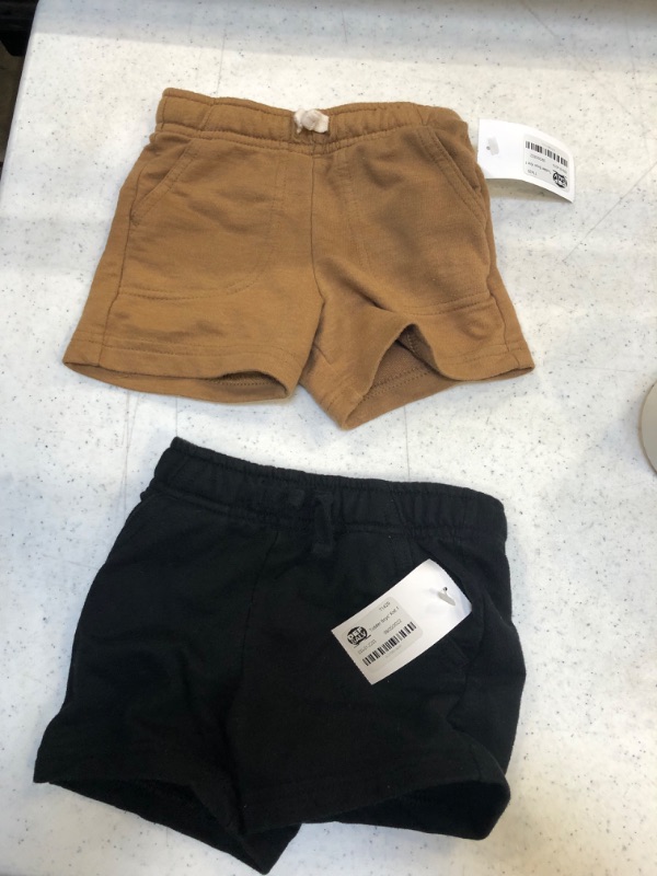 Photo 1 of 2 PC LOT, BABY SHORTS 12M