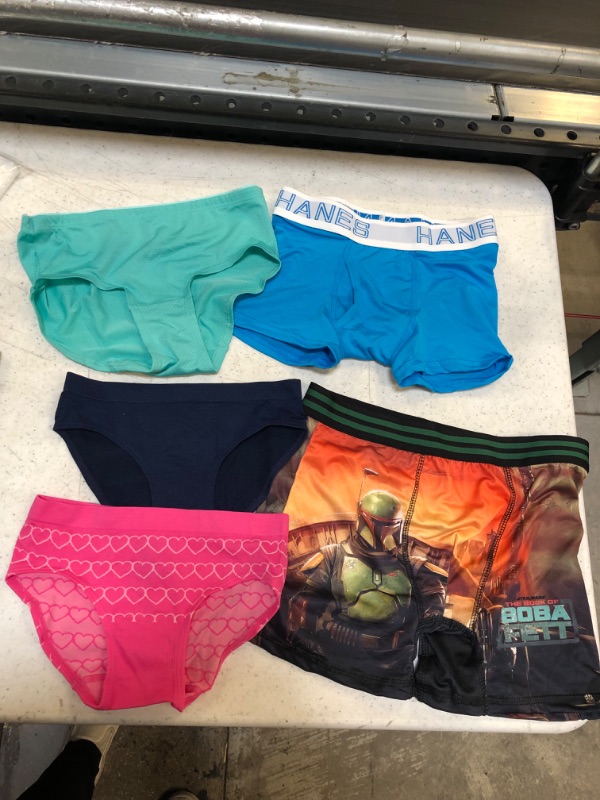 Photo 1 of 3PC LOT, KIDS UNDERWEAR SIZE S, 10
