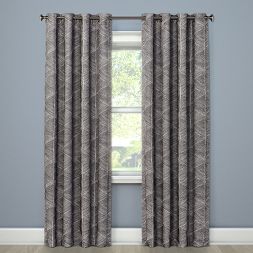 Photo 1 of 1pc Blackout Modern Stroke Window Curtain Panel - Project 62™ 50"x84" 

