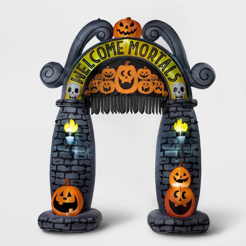 Photo 1 of 11.5' LED Archway Inflatable Halloween Decoration - Hyde & EEK! Boutique™
