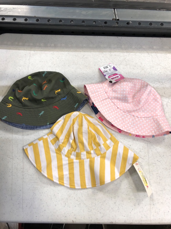 Photo 1 of 3PK MISC BUCKET HATS FOR TODDLERS