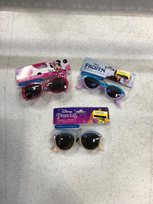 Photo 1 of 3PK MISC SUN GLASSES FOR YOUNG FACES