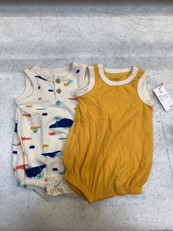 Photo 2 of Baby 2pk Scenic Romper - Cat & Jack™-- SIZE NB
