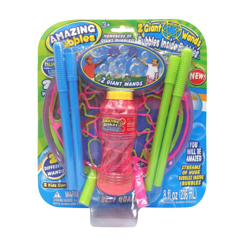 Photo 1 of 2 COUNT Giant Bubble Wand 2pk - Sun Squad