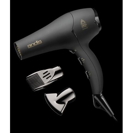 Photo 1 of Andis Pro Dry Soft Grip Tourmaline Ionic Ceramic 1875W Hair Dryer - Black