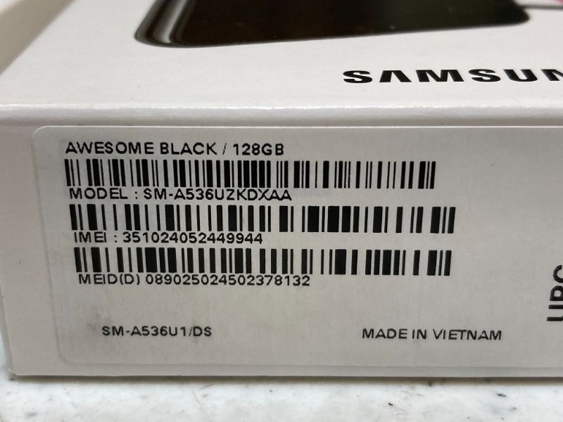 Photo 7 of Samsung Galaxy A53 5G Unlocked (128GB) Smartphone - Black

