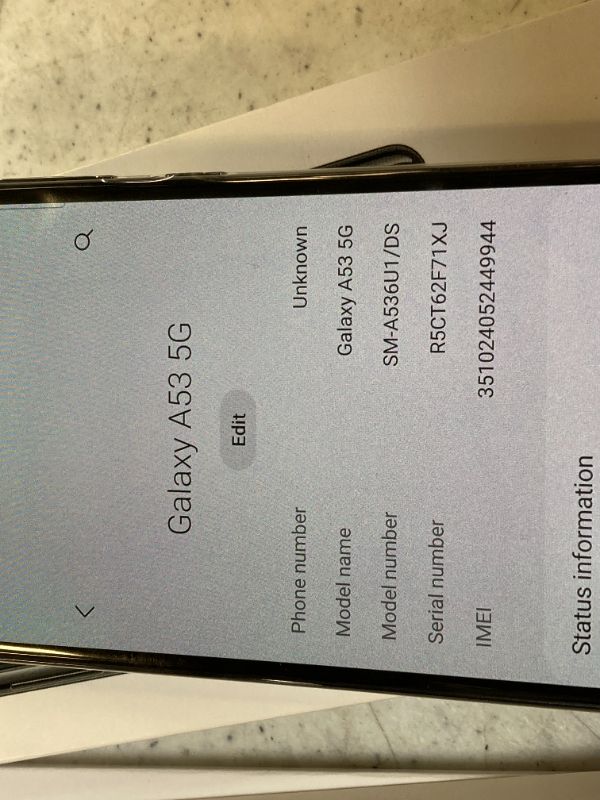 Photo 9 of Samsung Galaxy A53 5G Unlocked (128GB) Smartphone - Black

