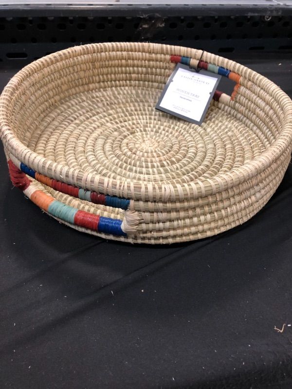 Photo 2 of All Across Africa Woven Tray with Handles - Threshold™
