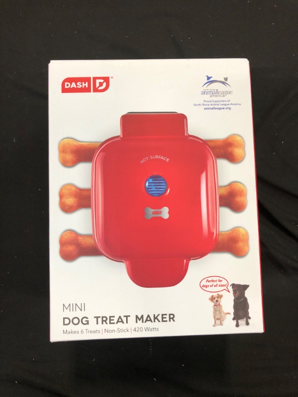 Photo 2 of Dash Mini Dog Treat Maker in Red at Nordstrom
