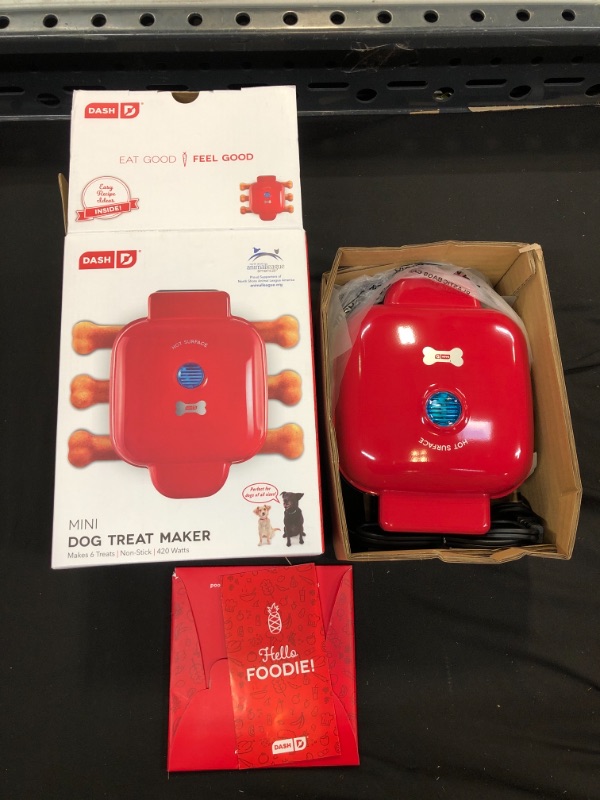 Photo 3 of Dash Mini Dog Treat Maker in Red at Nordstrom
