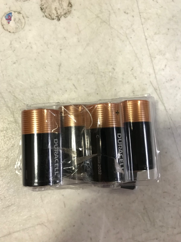 Photo 1 of Duracell Coppertop C Batteries - 4 Pack Alkaline Battery

