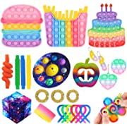 Photo 1 of Fidget Packs Sensory Fidget Toys Set with Planet Pop , Easter Basket Stuffers, Stress Relive Anxiety Relief Fidget Toys Packs (Pack C)
