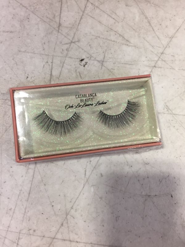 Photo 2 of CASABLANCA BEAUTY | LUXE Faux Mink False Eyelashes - Classic Dame | Cruelty-free & Vegan Eyelashes, Soft Glam, Natural look, Reusable 15+ times - 1 Pair
