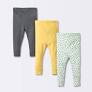 Photo 1 of  Baby 3pk Modern Hues Pull-On Pants - Cloud Island Yellow 6-9M 