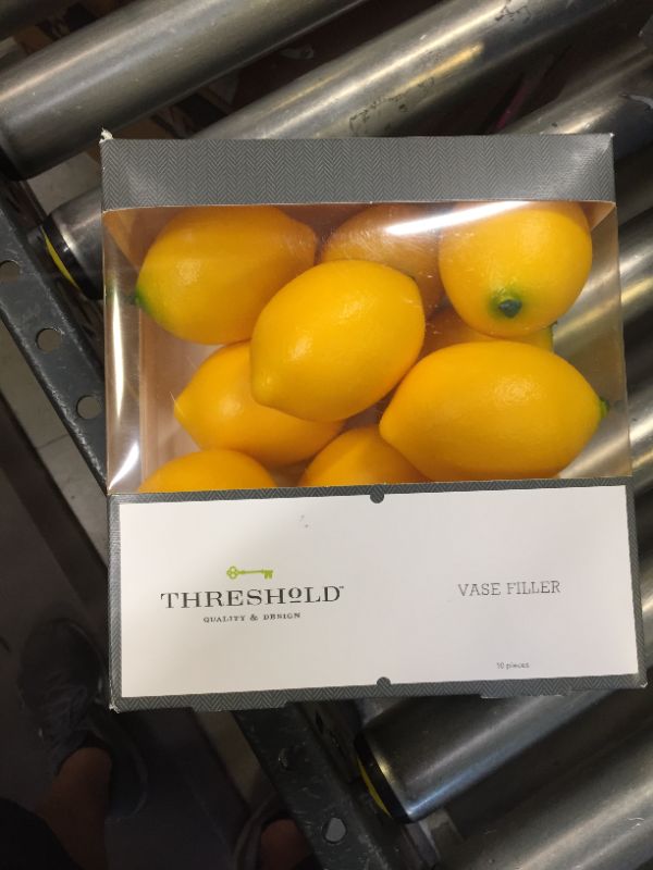 Photo 3 of 10pc Decorative Lemon Filler Yellow - Threshold™

