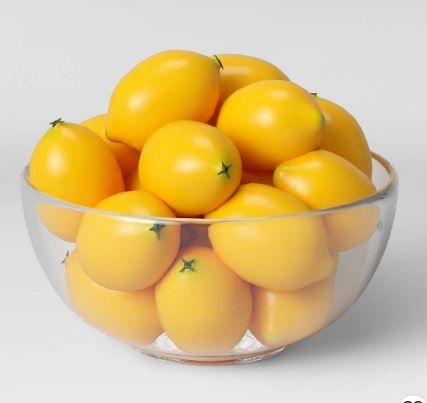Photo 1 of 10pc Decorative Lemon Filler Yellow - Threshold™

