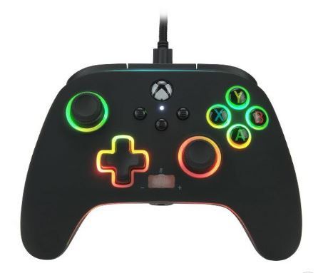 Photo 1 of PowerA Spectra Infinity Enhanced Wired Controller for Xbox Series X|S/Xbox One----box is damaged item is brand new 

