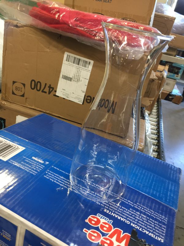 Photo 2 of 4 --10" glass pitcher cups 
