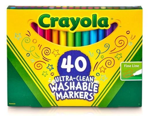 Photo 1 of Crayola 40ct Fine Line Markers - Multicolor

