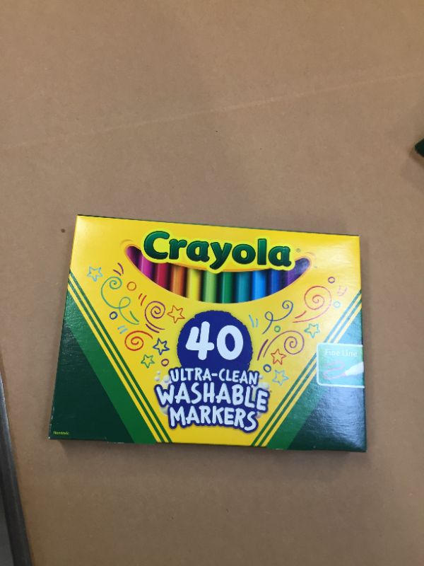 Photo 2 of Crayola 40ct Fine Line Markers - Multicolor

