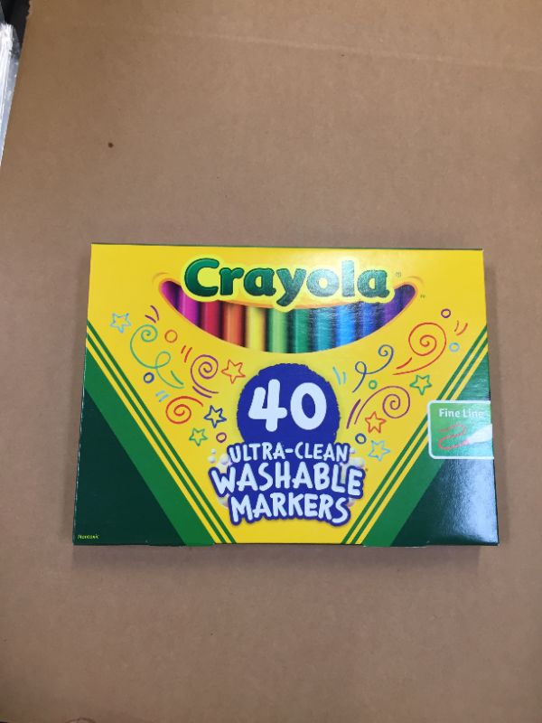 Photo 2 of Crayola 40ct Fine Line Markers - Multicolor

