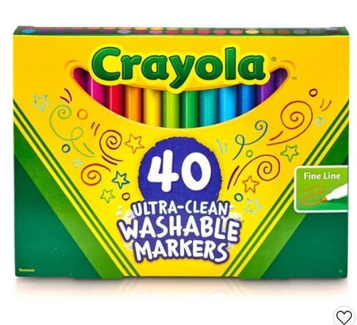 Photo 1 of Crayola 40ct Fine Line Markers - Multicolor

