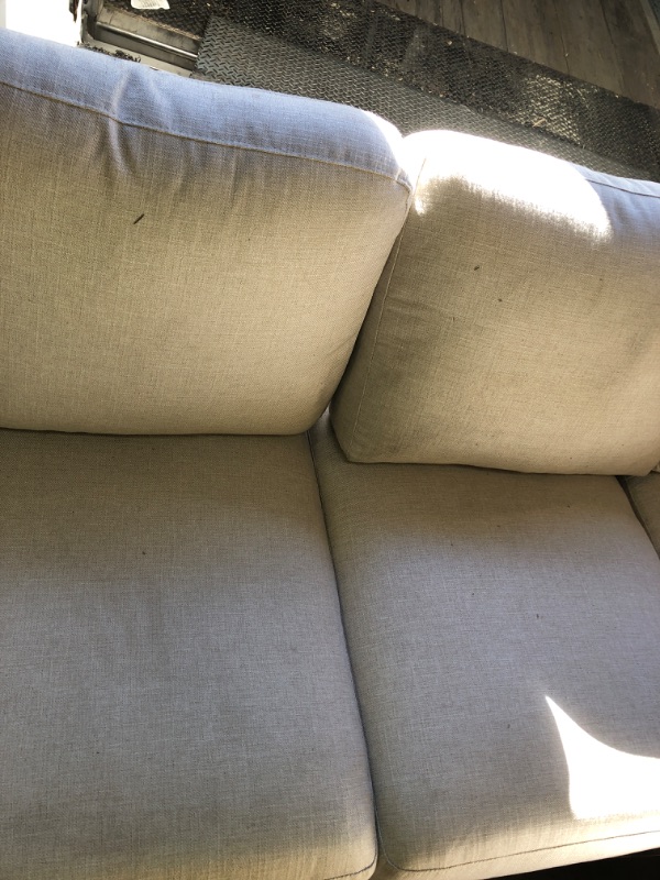 Photo 2 of  Convertible Sectional Sofa, L Shaped Couch with Linen Fabric----very dirty from shipping intense cleaning needed 