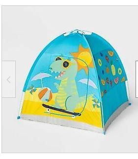 Photo 1 of 2---Dino Placement Print Kids' Play Tent - Sun Squad
