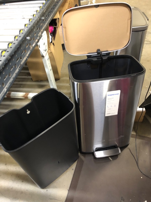 Photo 2 of 45L Rectangular Step Trash Can - Brightroom