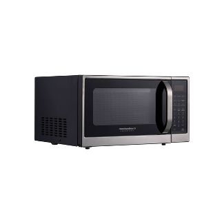 Photo 1 of Hamilton Beach Professional 1.3 cu ft 1000 Watt Air Fry Microwave Oven - Matte Black